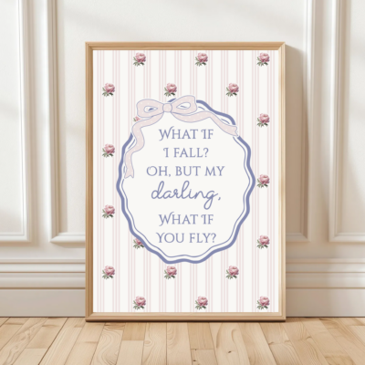 Oh But My Darling – Traditional Nursery Print
